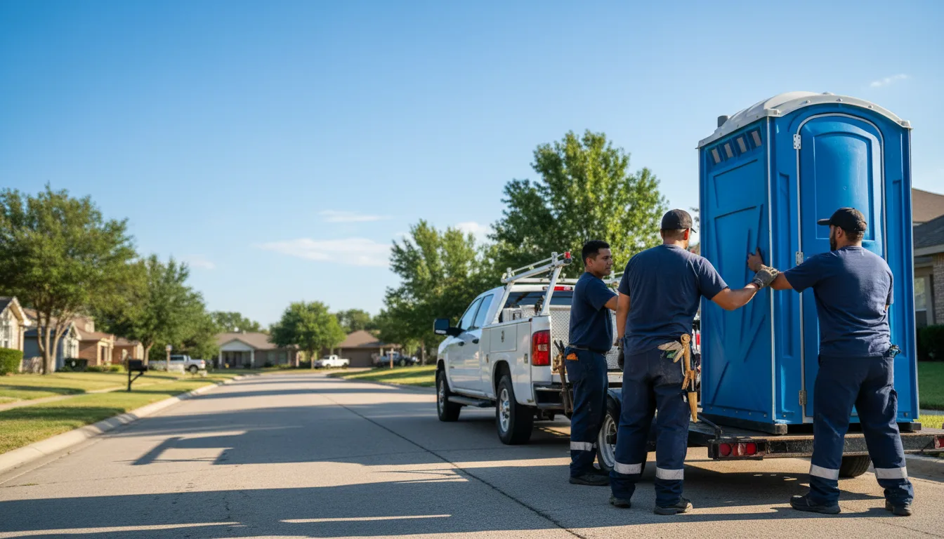 Portable Toilet Rental in Tustin, MI near me